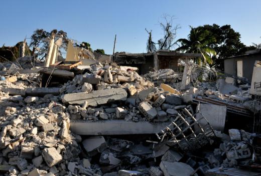 Disaster training may help prepare people to search through debris for survivors.