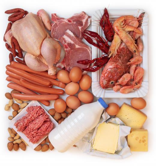 High fat meats and dairy products can raise uric acid levels.