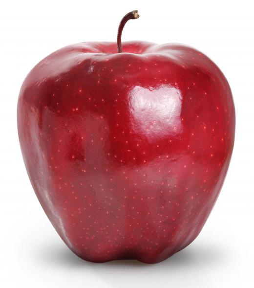 Red Delicious apples are a cultivar of Malus domestica.