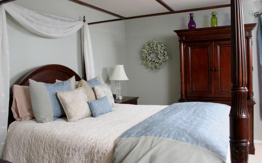 Sheets, blankets, pillows and pillow cases must be all be cleaned to get rid of bed bugs.