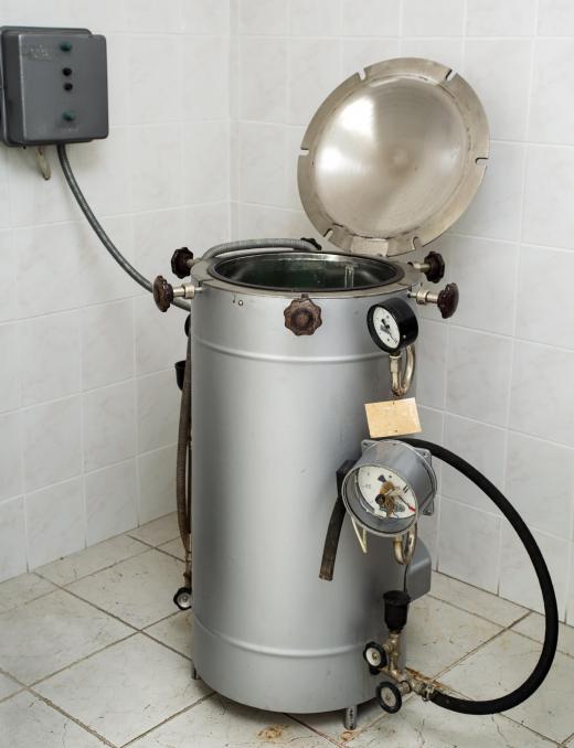 Most sterilization technicians will use an autoclave if one is available.