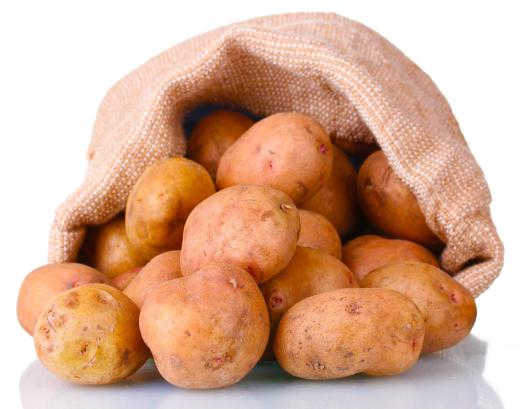 Potatoes, one of the ingredients in cottage pie.