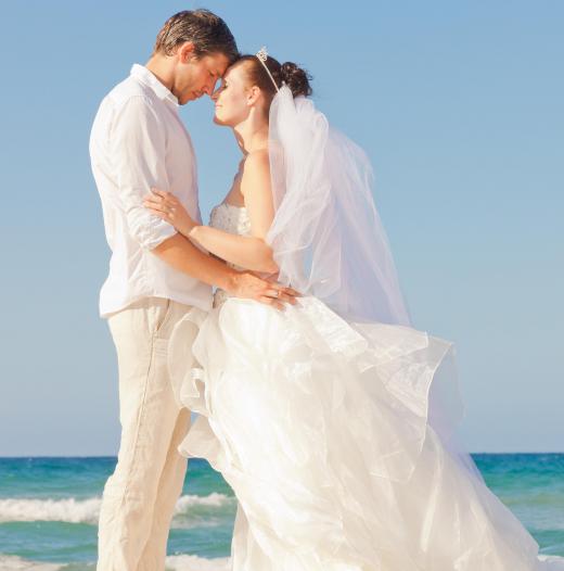 Weddings that take place overseas or at exotic locations usually cost more than ones held locally.