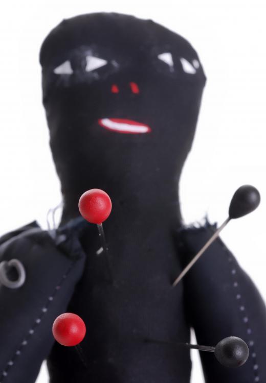 Voodoo dolls are often sold as gag gifts.