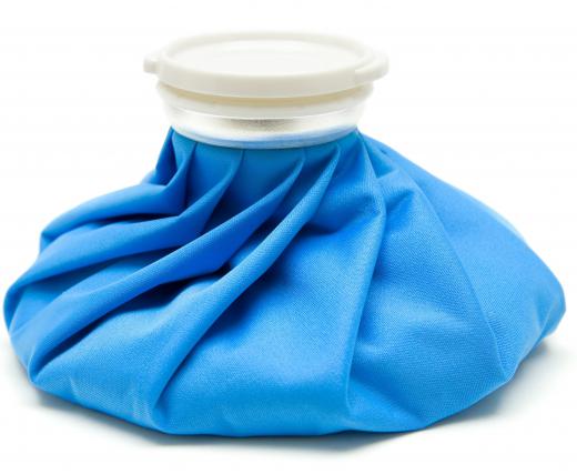 An ice pack, which can help with a deep thigh bruise.