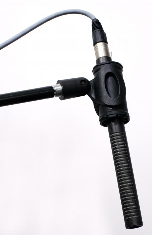 Shock mounts might be used with shotgun microphones.