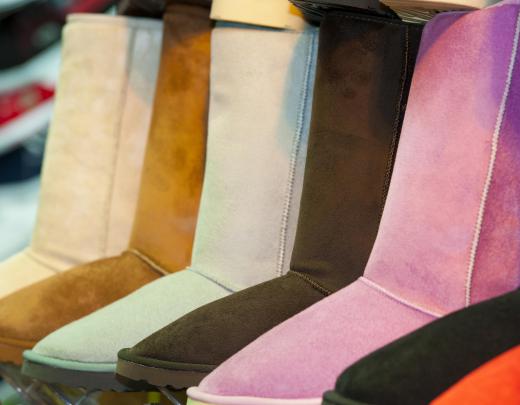 UGG® boots are a popular brand of cold weather sheepskin boots that are available in unisex styles and many different colors.