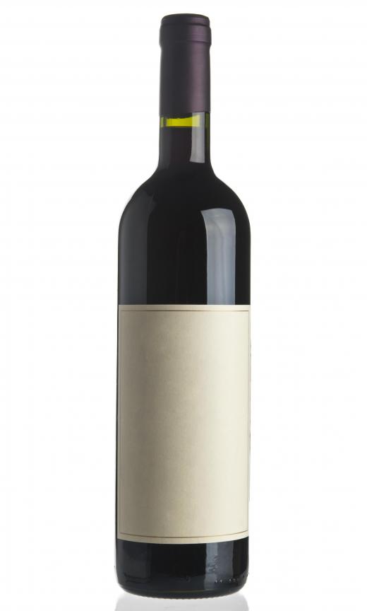 The labels on wine bottles may not distinguish if they are vegetarian or vegan wines.