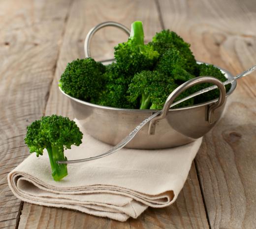 As a first step, purchase fresh, bright green broccoli with small, unopened florets.