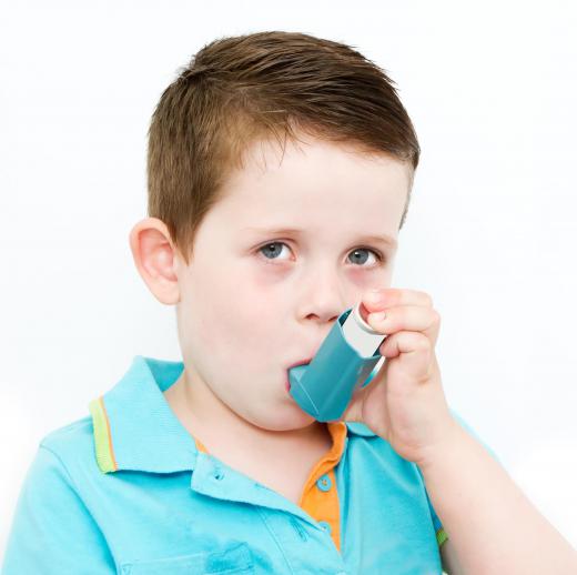 Asthma is a hypersensitivity to environmental factors.