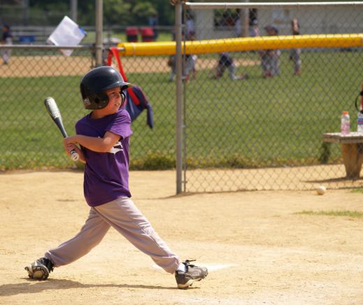 Charity baseball games may be used as a fundraiser.