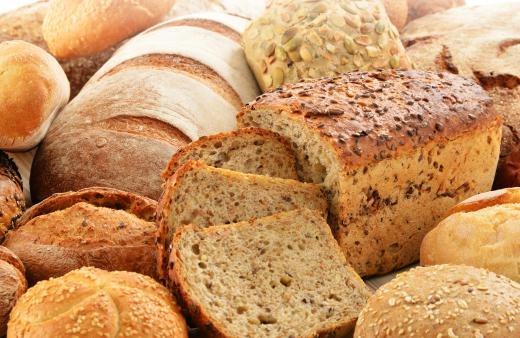 A bread machine enables people to make a variety of breads in their own homes.