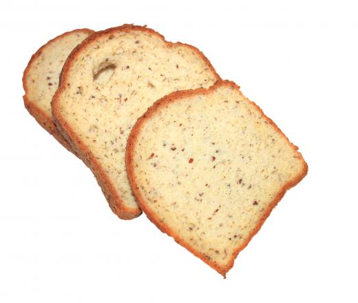 A gluten-free meal can still contain bread if it is made with a wheat flour substitute, like millet flour.