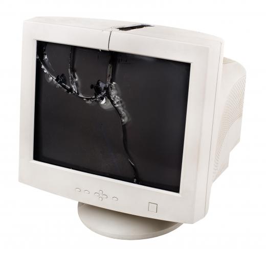 Computer monitors are end-of-life-electronics that require recycling when they no longer function.