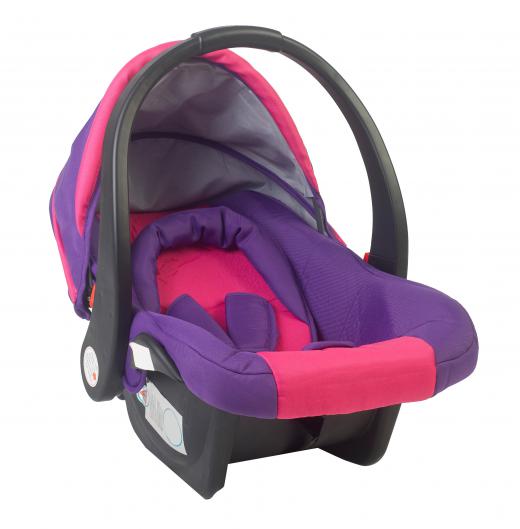 Infant car seats are designed to face the rear end of the car for maximum safety.