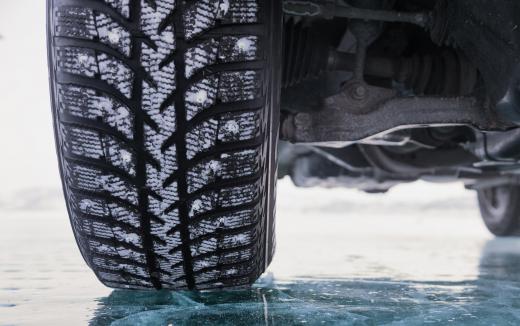 Mud tires have deeper treads that allow it to grip the road in muddy conditions.