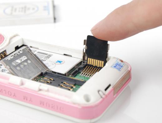 Memory cards may be found in many cell phones.