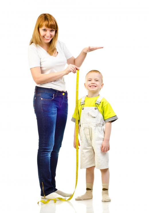 In addition to height, weight and head circumference are measured on a pediatric growth chart.