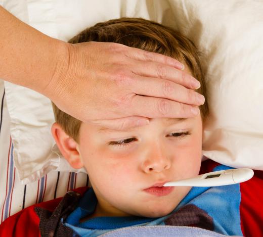 Flu-like symptoms and fever might be present right after the tick bite.