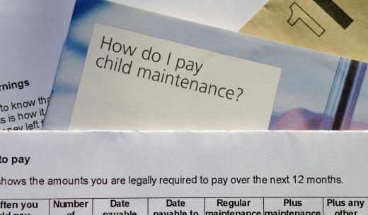 Child support is paid to assist with the rearing of a child.