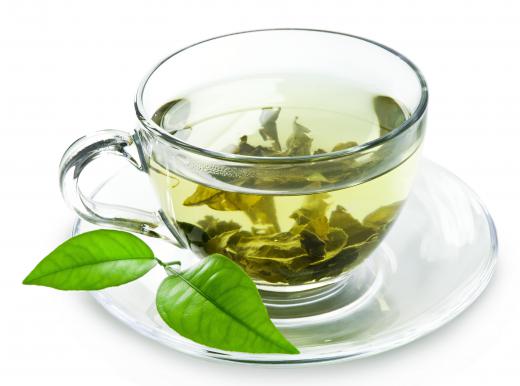 Replace coffee or black tea with green tea.