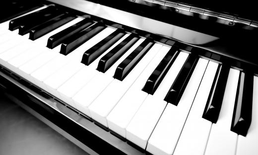 Keyboards have piano-style keys.