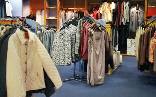 Retail wholesalers may work with different clothing lines.