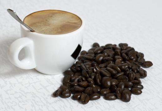 Fair trade coffee and coffee beans have supposedly been bought at a 'fair' price from suppliers.