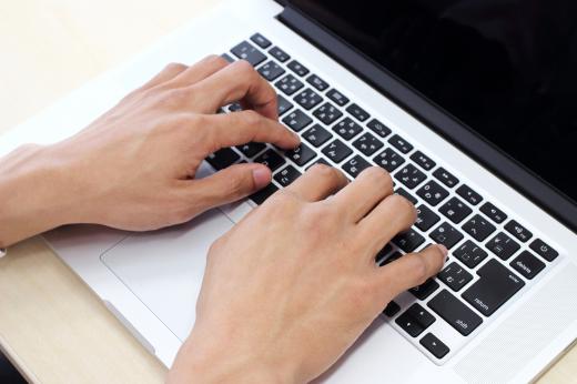 Strong typing skills are important for at-home receptionists.