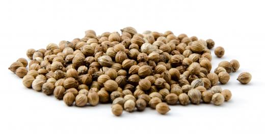 Ground coriander seeds are often used to season bondas.