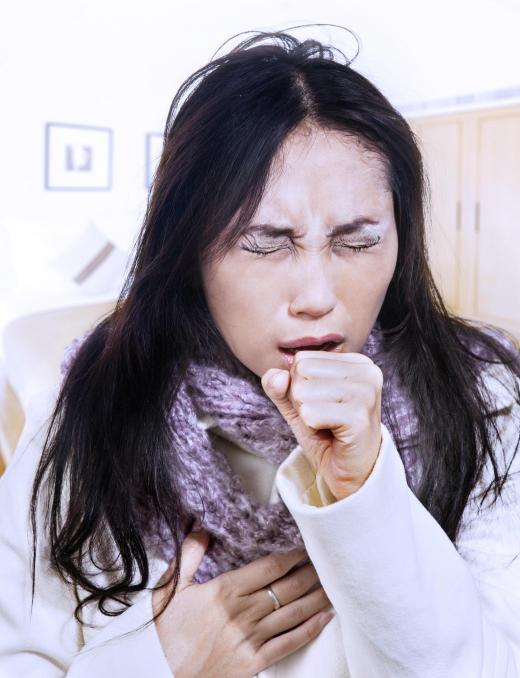 An expectorant is a good medication option for someone who has a cough.