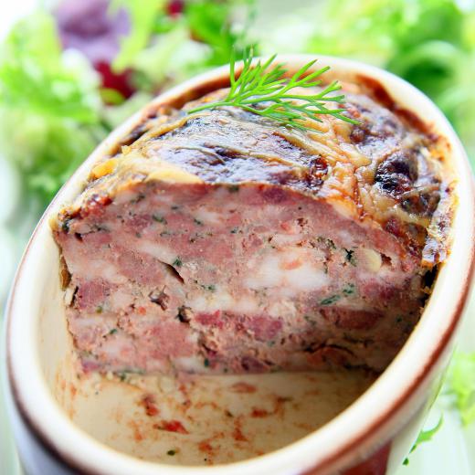 Duck liver pate is often served as an appetizer.