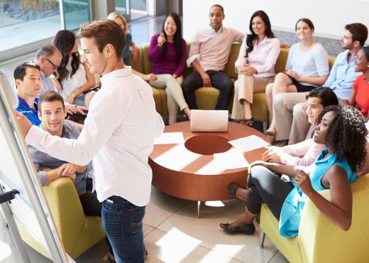 Breakout sessions offer attendees to brainstorm applications of the ideas from larger meetings.