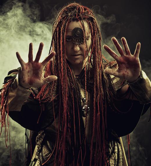 A shaman may perform purification on people before they are allowed to embark on a vision quest.