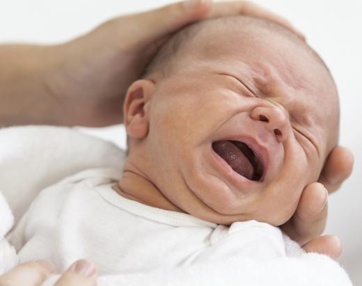 Babies suffering from nasal congestion may produce a hoarse-sounding cry.