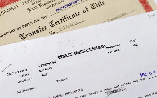 At a closing, there is generally a great deal of paperwork for even the simplest of purchases, even if no mortgage or assumption of mortgage is involved.