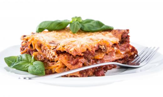 For a low carb meal, make lasagna with tofu instead of pasta.