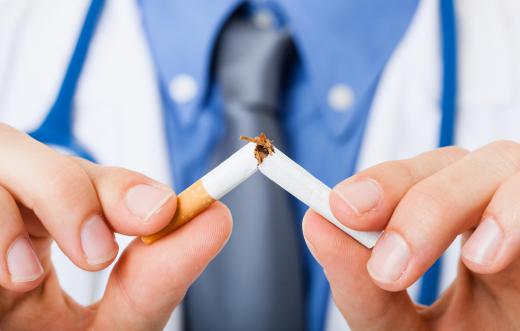 An OB-GYN specialist might help his female patients learn how to quit smoking.