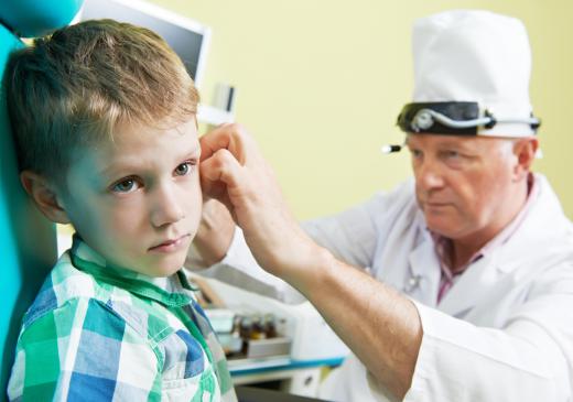 Ear infections can cause children to have headaches.