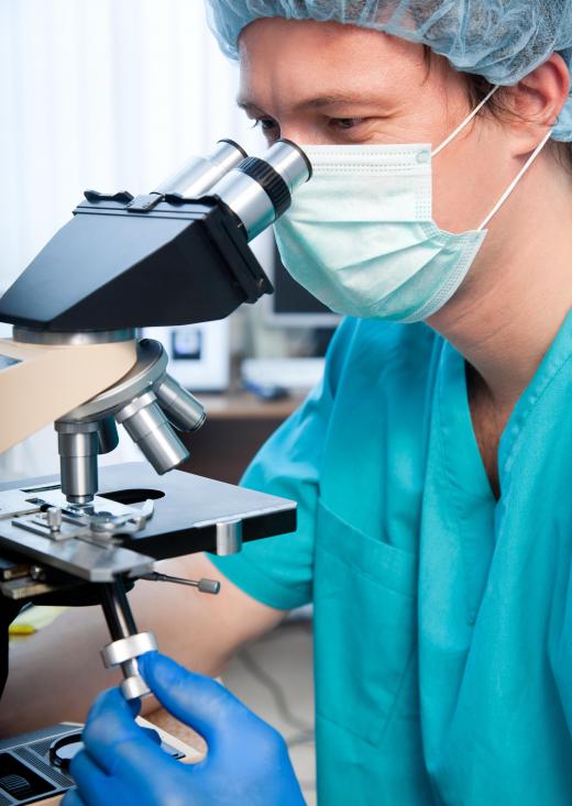 Scabies can be diagnosed by observing skin scrapings under a microscope.