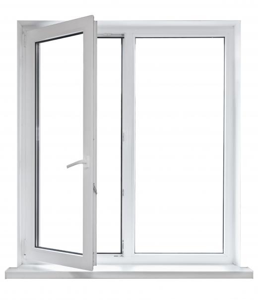 Replacing old windows with new insulated ones can improve a home's efficiency.