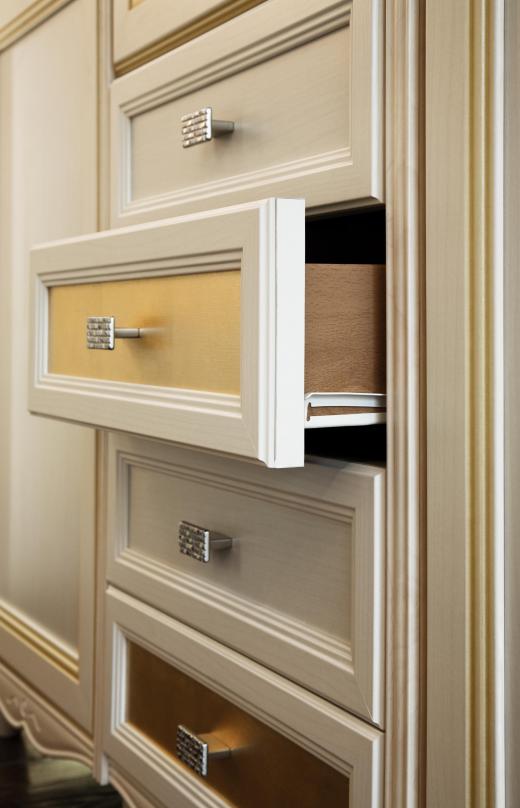 Drawer organizers may help home owners avoid clutter.