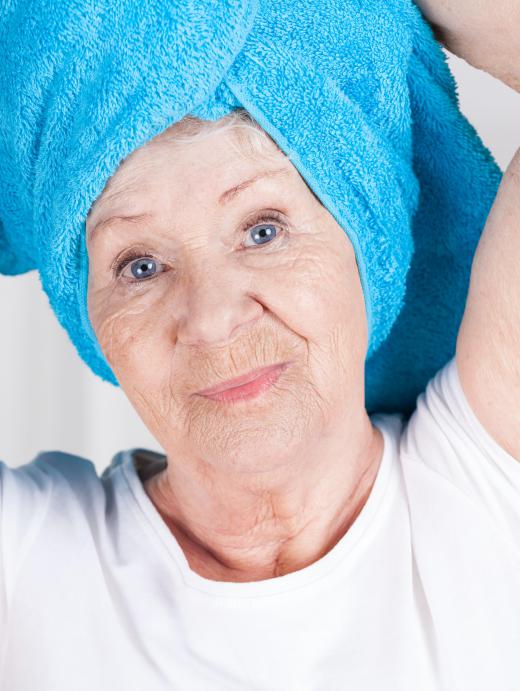 Elderly people should use conditioner that is formulated for sensitive skin.