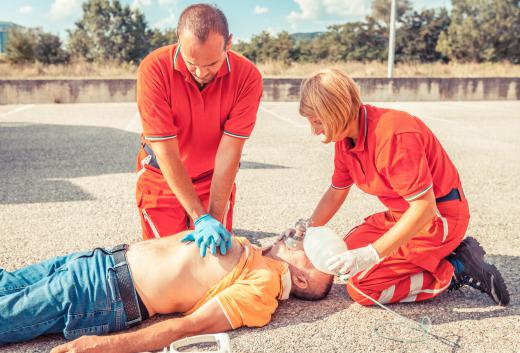 An EMT with basic certification may use a bag mask to assist in respiration.