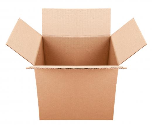 A cardboard carton.