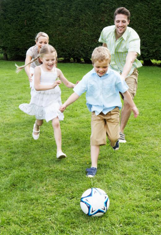 Children need to exercise, preferably outdoors, to maintain a healthy weight for their height and age.