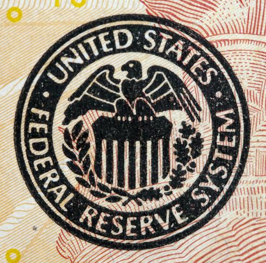 One form of quantitative easing is when the U.S. Federal Reserve purchases treasury bonds from the government.