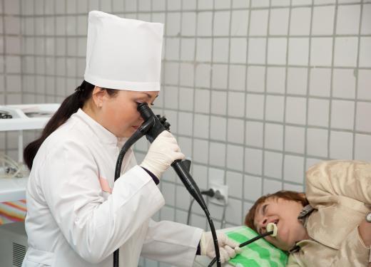 An endoscopy can sometimes cause a pharyngeal asbcess.