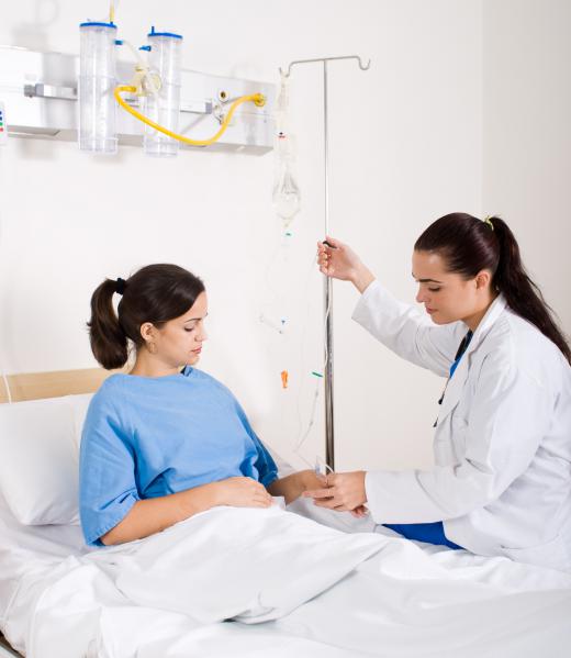 Appendicitis is treated with intravenous antibiotics to halt the spread of infection.