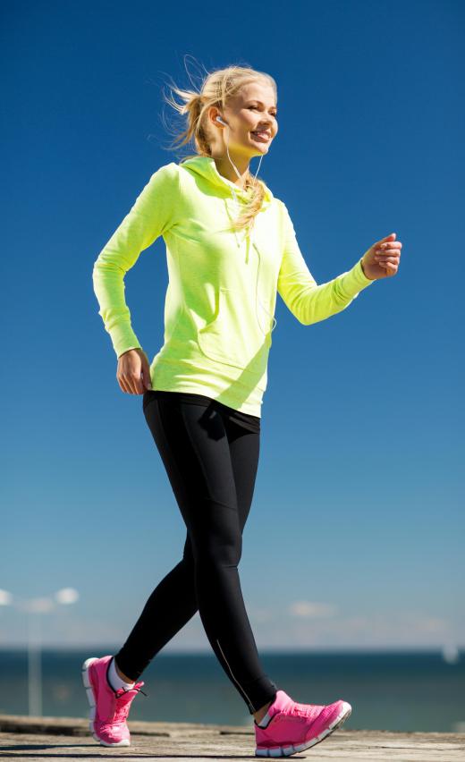 Choosing a morning workout like power walking will help boost energy levels for the remainder of the day.